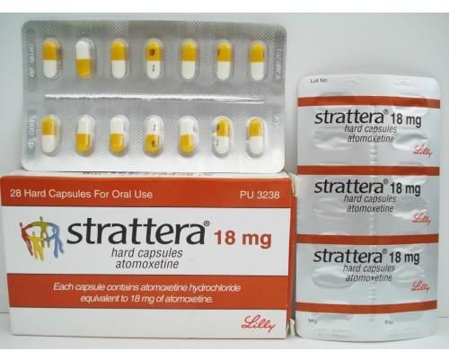 Strattera 18 mg Générique Canada