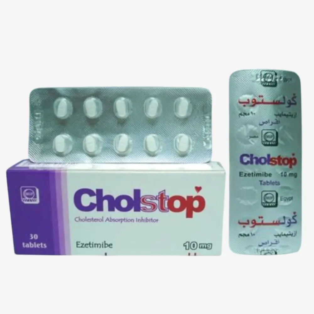 Cholstop 10 mg 30 tablets 10mg