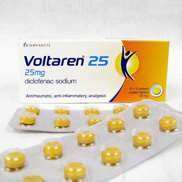 voltaren 25 mg tablets