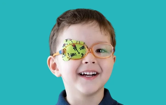 Covering the healthy eye is one way to treat lazy eye in children
