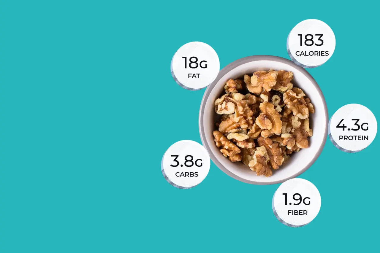 الفيتامينات التي توجد بالجوز