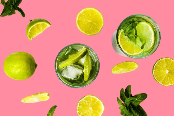 Benefits of lemon and mint detox for the skin