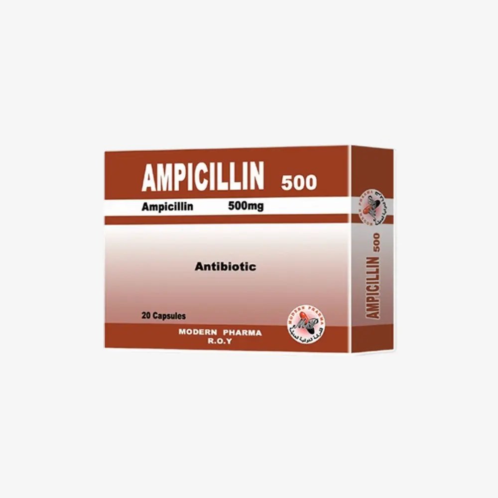 امبيسيلين ادويك 500 مليجرام 12كبسولة 500mg