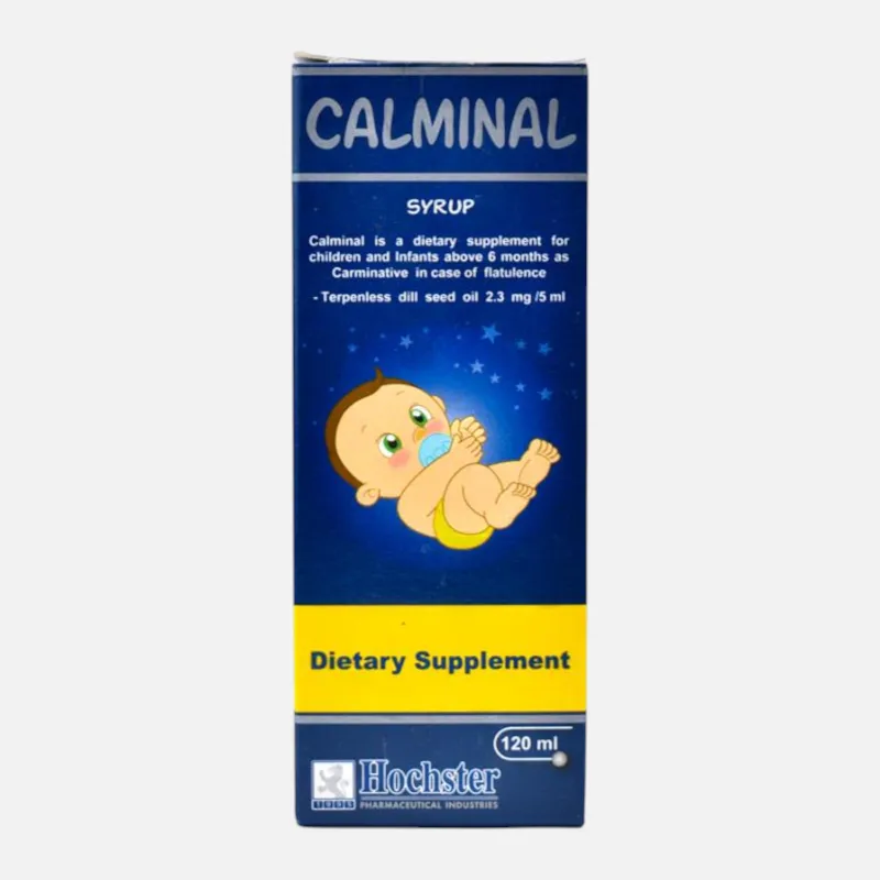 كالمينال شراب لعلاج الانتفاخ والمغص عند الرضع 