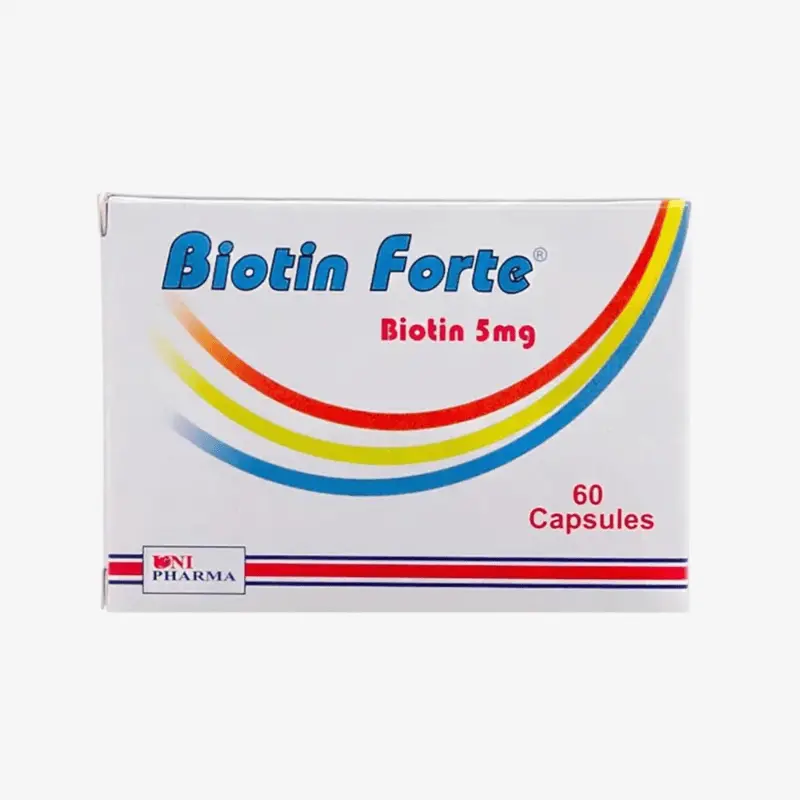 biotin forte capsules 5 mg 5 mg