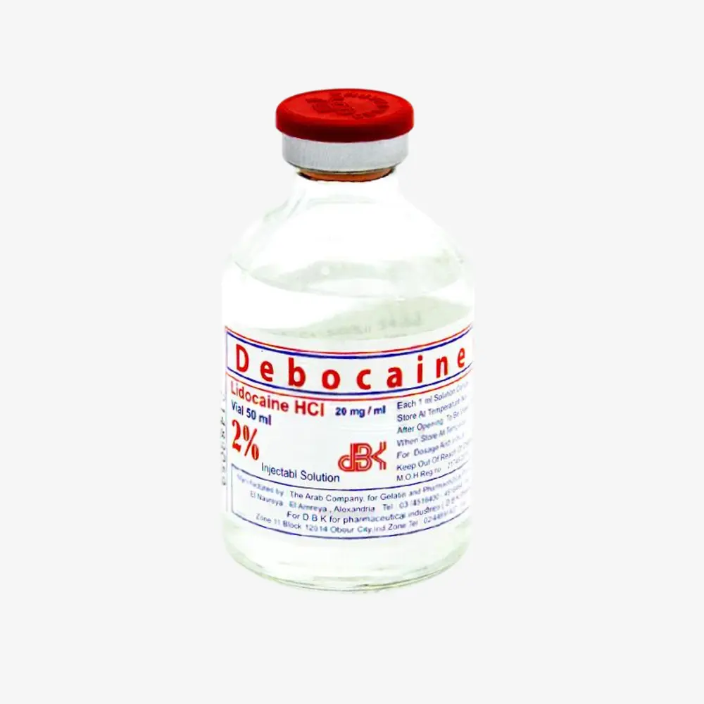 Debocaine 50 ml vial 2%