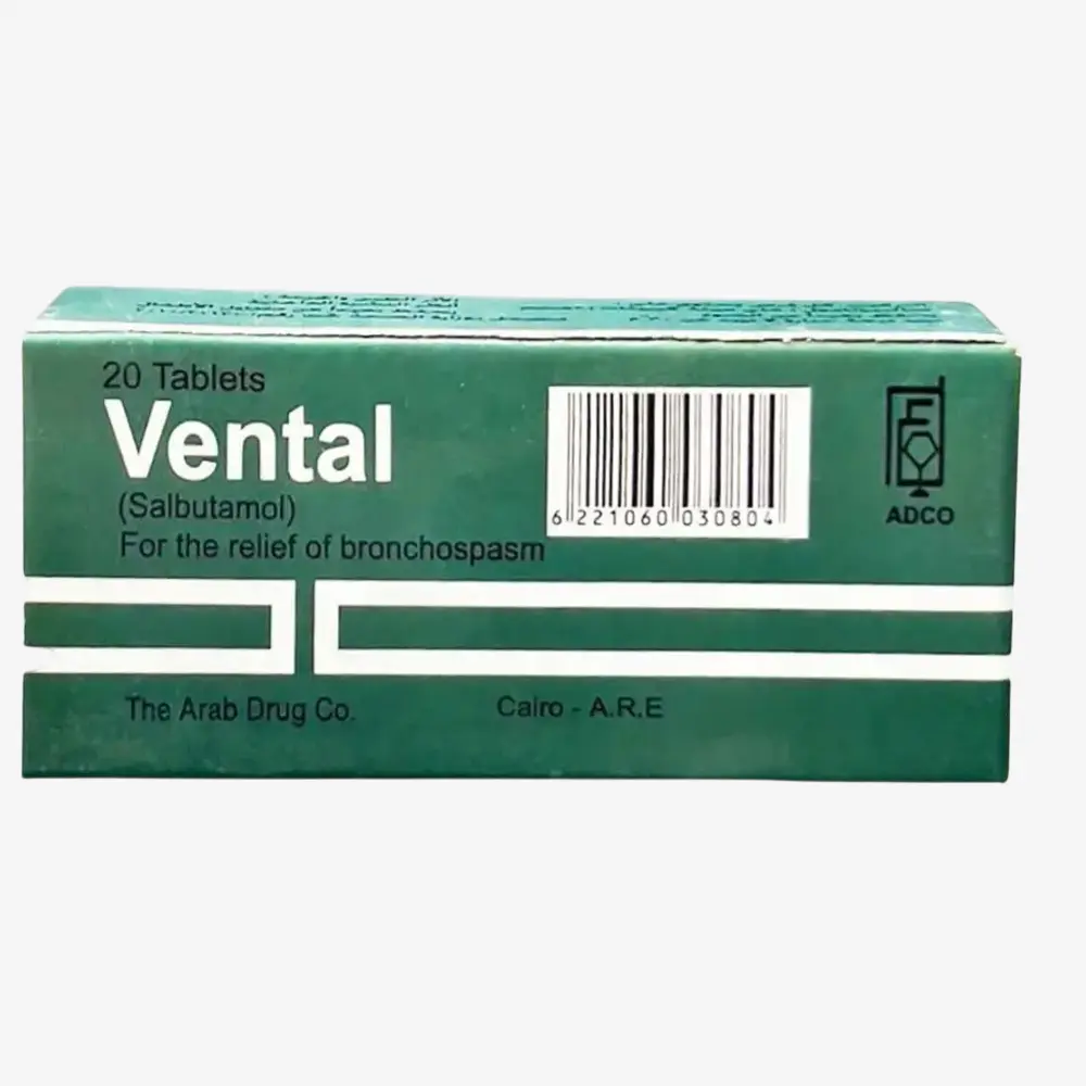Vental 2 mg 20 tablets 2mg