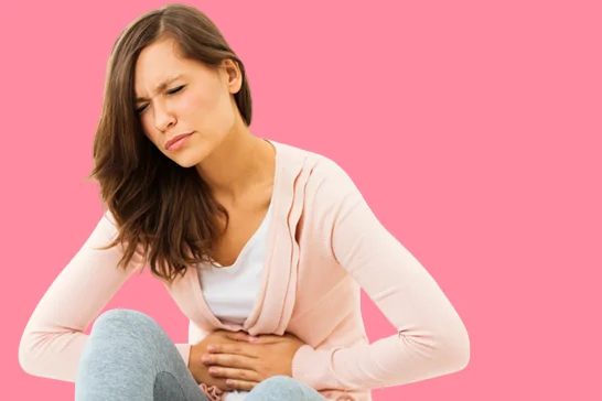 Lower abdominal pain is a symptom of uterine inflammation