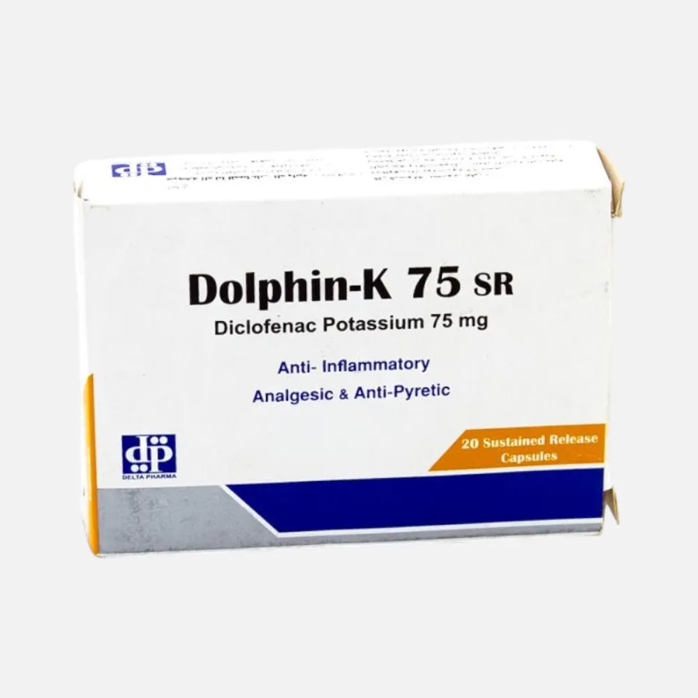 dolphin k 75mg s.r. 20 caps 75mg