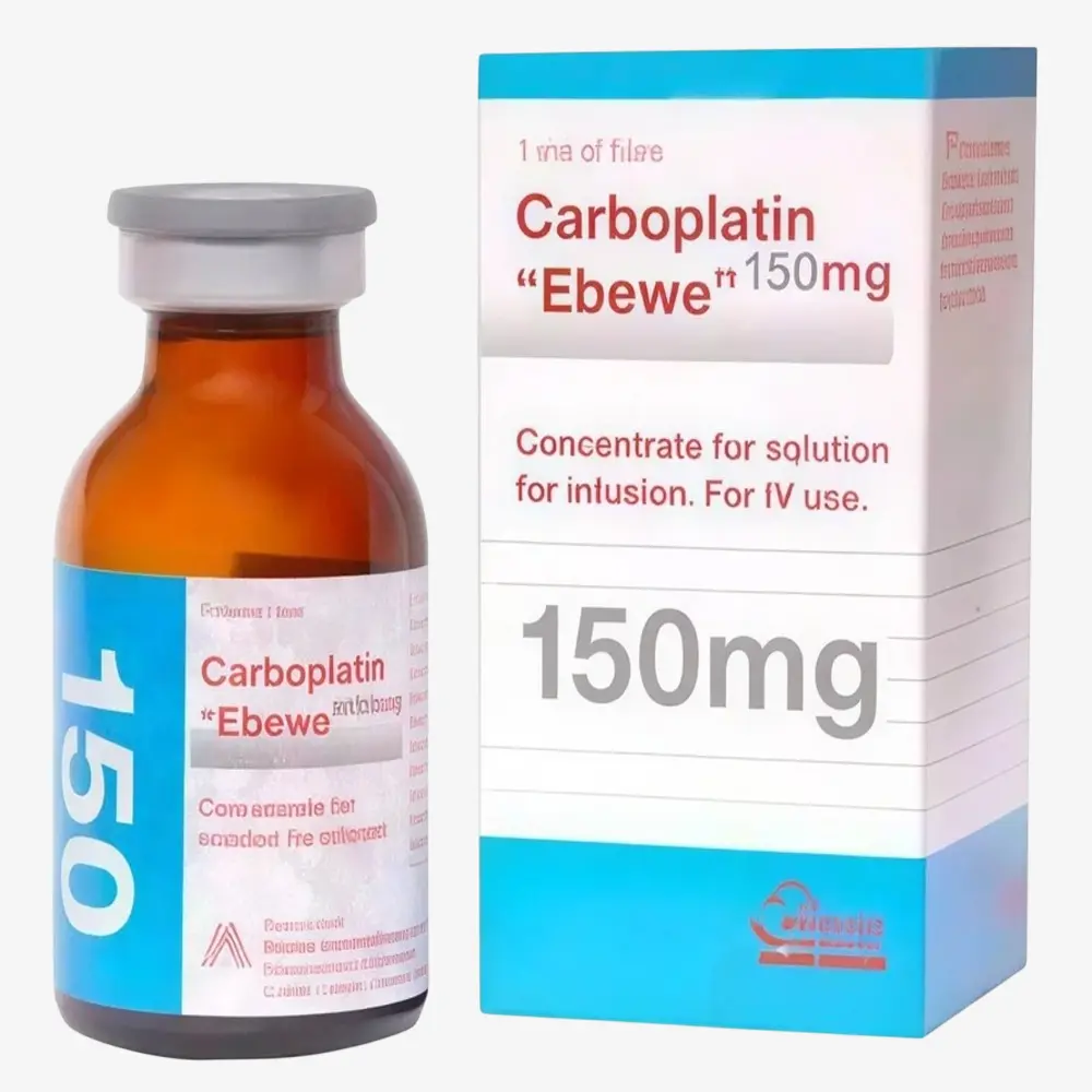 Carboplatin ebewe 150 mg Injection 150mg