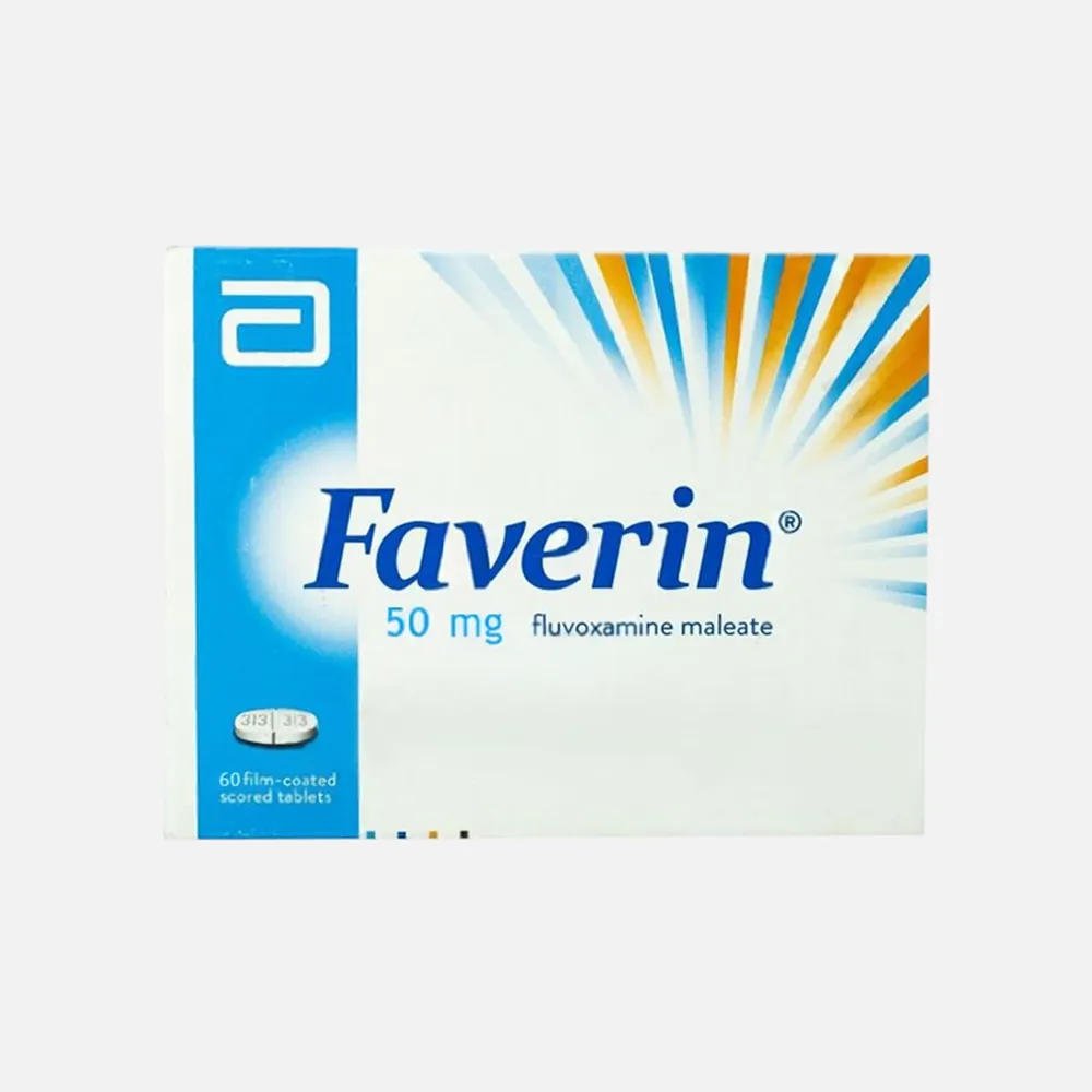 faverin 50mg 60 film-coated scored tablets - rosheta uae 50 mg