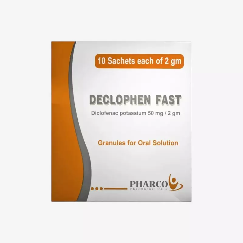 Declophen Fast 50 mg Sachets 50mg