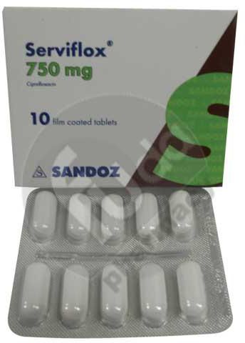 Ciprofloxacin mylan 750 mg