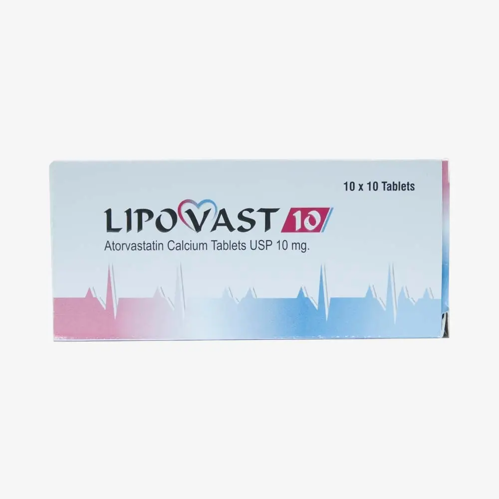 Lipovast 10 mg 7 tablets 10mg