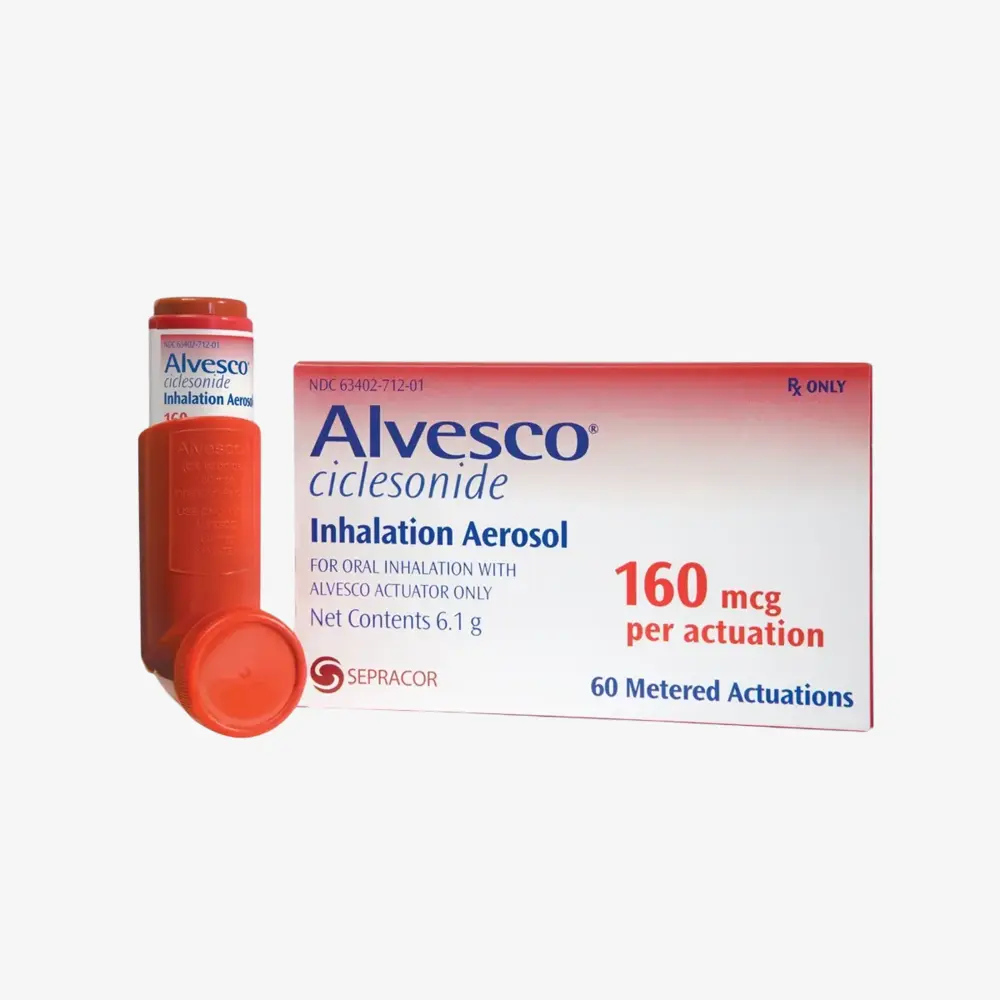 Alvesco 160 microgram chest spray 160mcg
