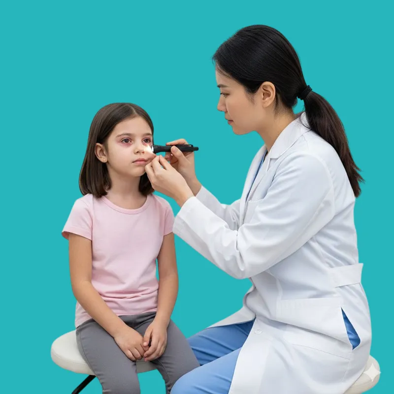 treating and preventing eye infections in children