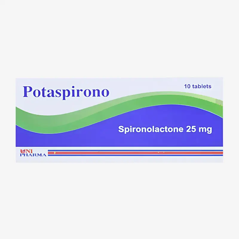 Potaspirono 25 mg tablets 25mg
