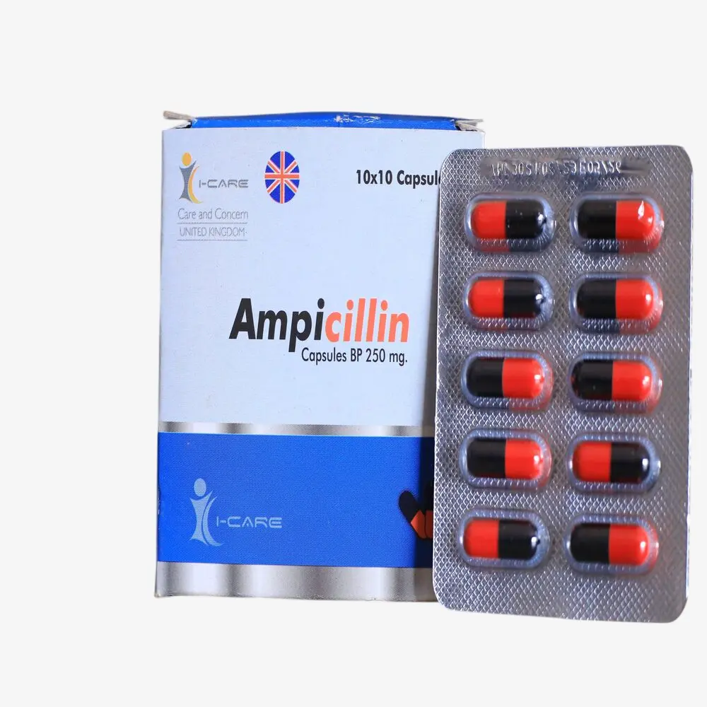 Ampicillin ADWIC 250 mg 12 Capsules 250mg