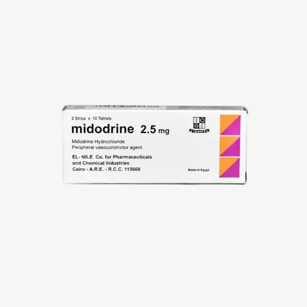 midodrine 2.5 mg 20 tablets - rosheta uae 2.5 mg
