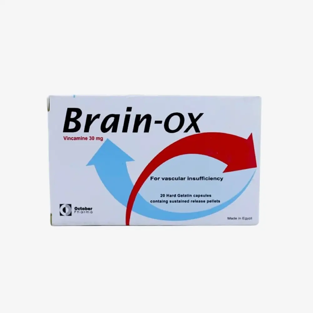 Brain-OX 30 mg 20 Capsules 30mg
