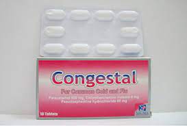 Congestal 650mg Tablets - Rosheta