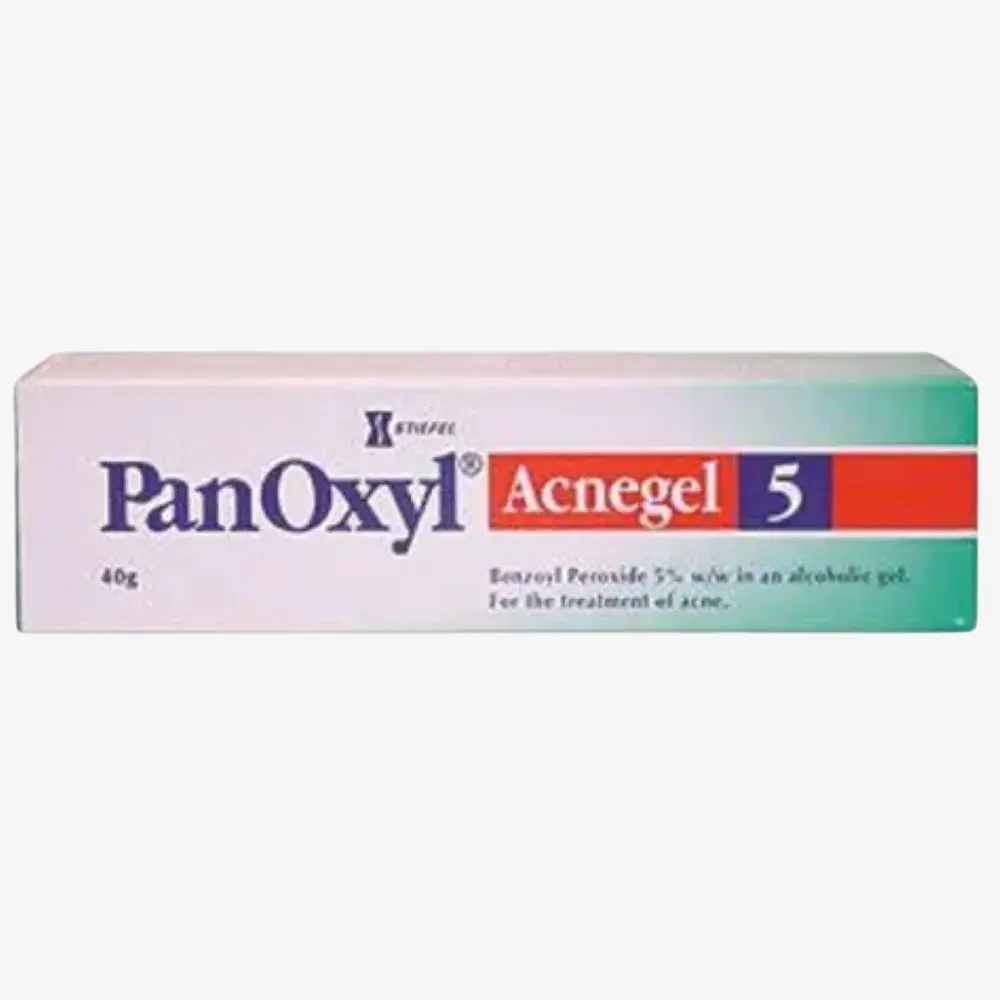 panoxyl acene gel 5% 5% mg