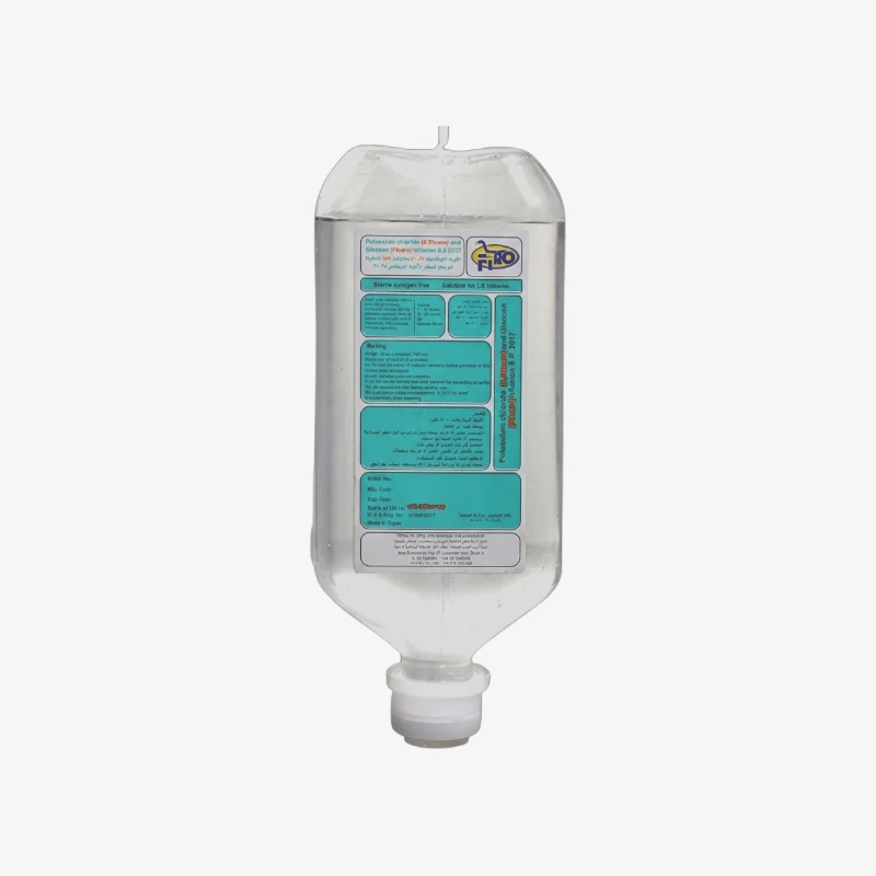 Glucose + Potassium Chloride 500 ml intravenous solution 5%