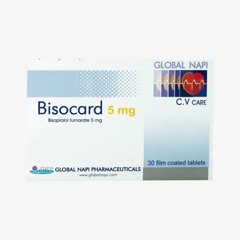 بيزوكارد 5 مليجرام اقراص 30 قرص 5mg