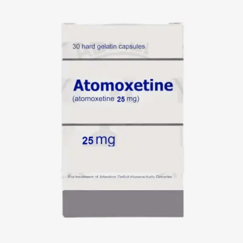 اتوموكسيتين كبسولات 25 مليجرام 25 مليجرام