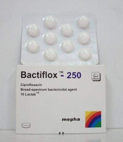 Ciprofloxacin mepha 250 mg