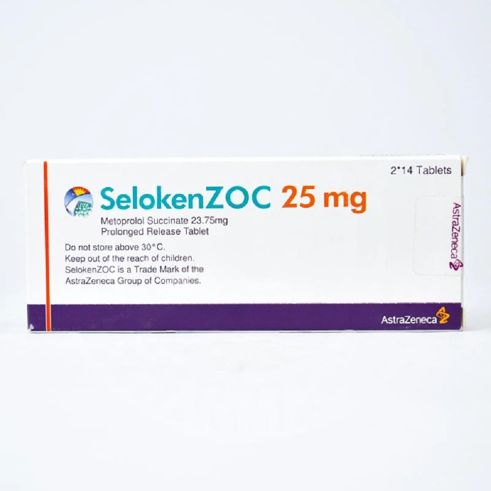 selokenzoc 25 mg 28 tablets - rosheta uae 25 mg