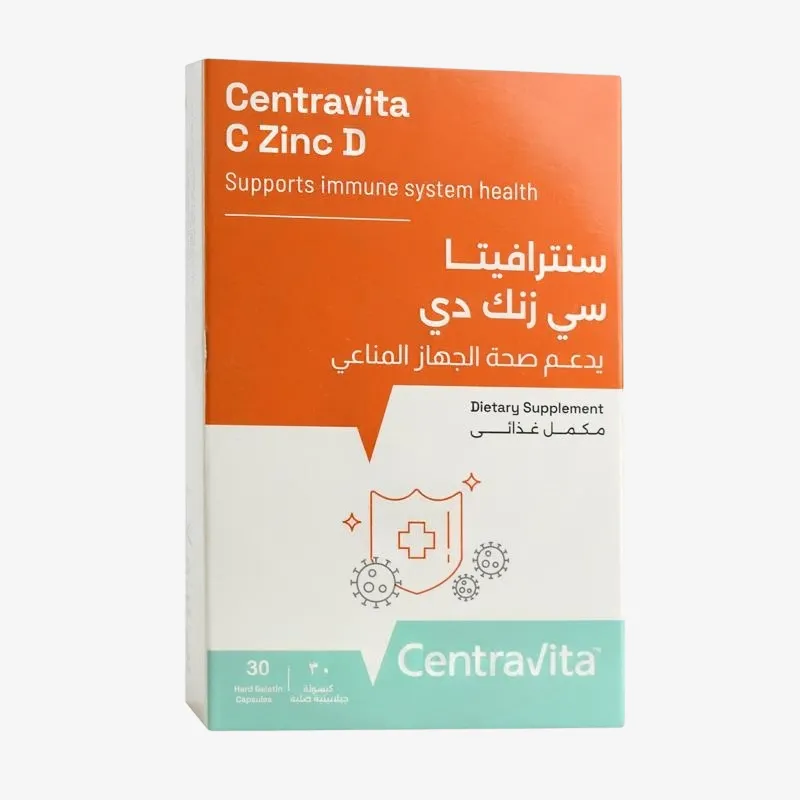 centravita c-zinc d capsules to boost immunity 