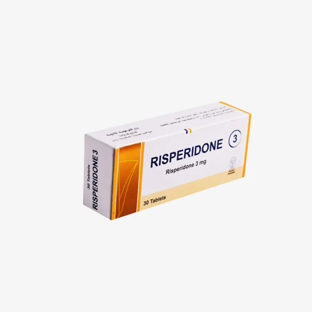 Risperidone 3 mg 30 tablets 3mg