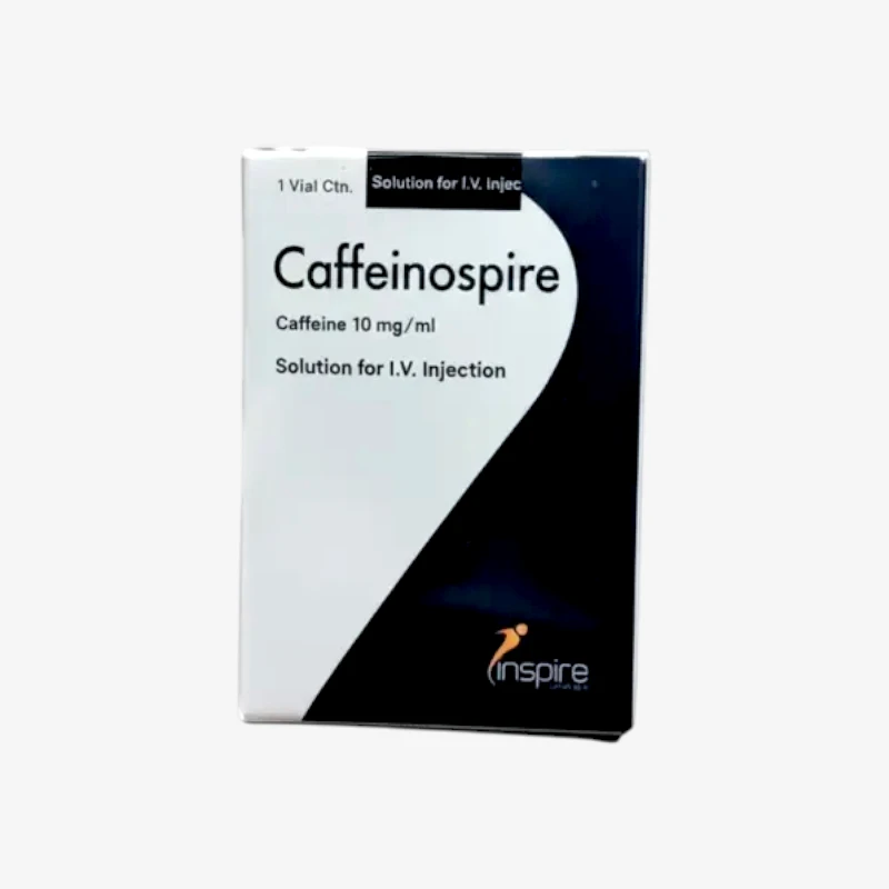 Caffeinospire 10 mg vial 10mg