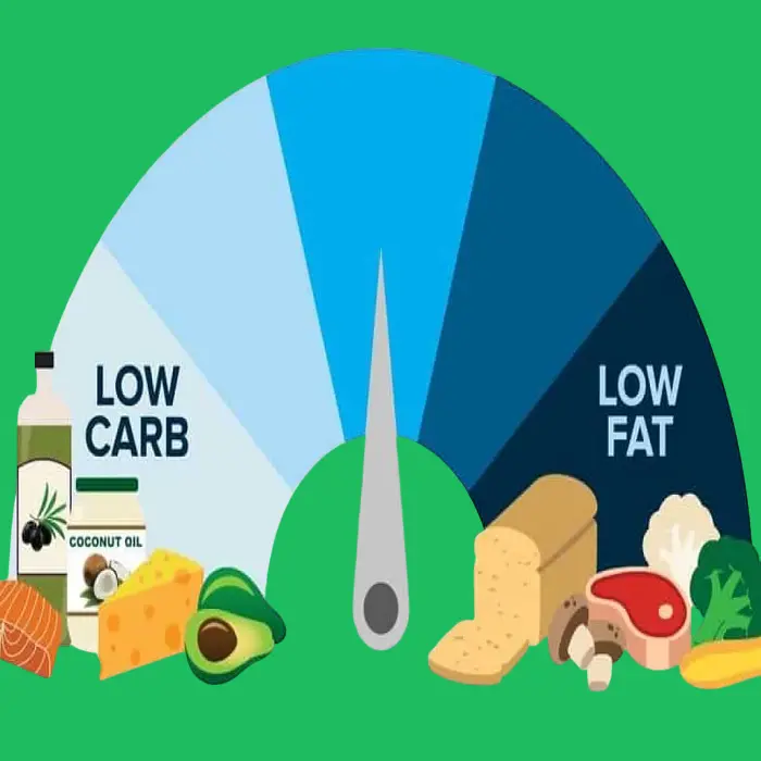 Comparison between vegetarian diet and low-carbohydrate diet 