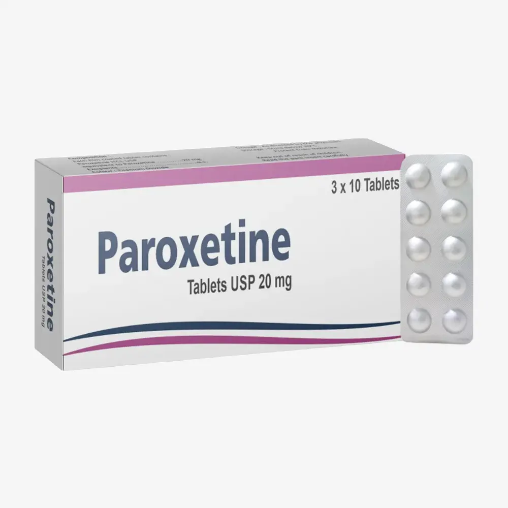 Paroxitine 20 mg 30 tablets 20mg