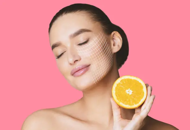 Vitamin C creams for skin tone unification