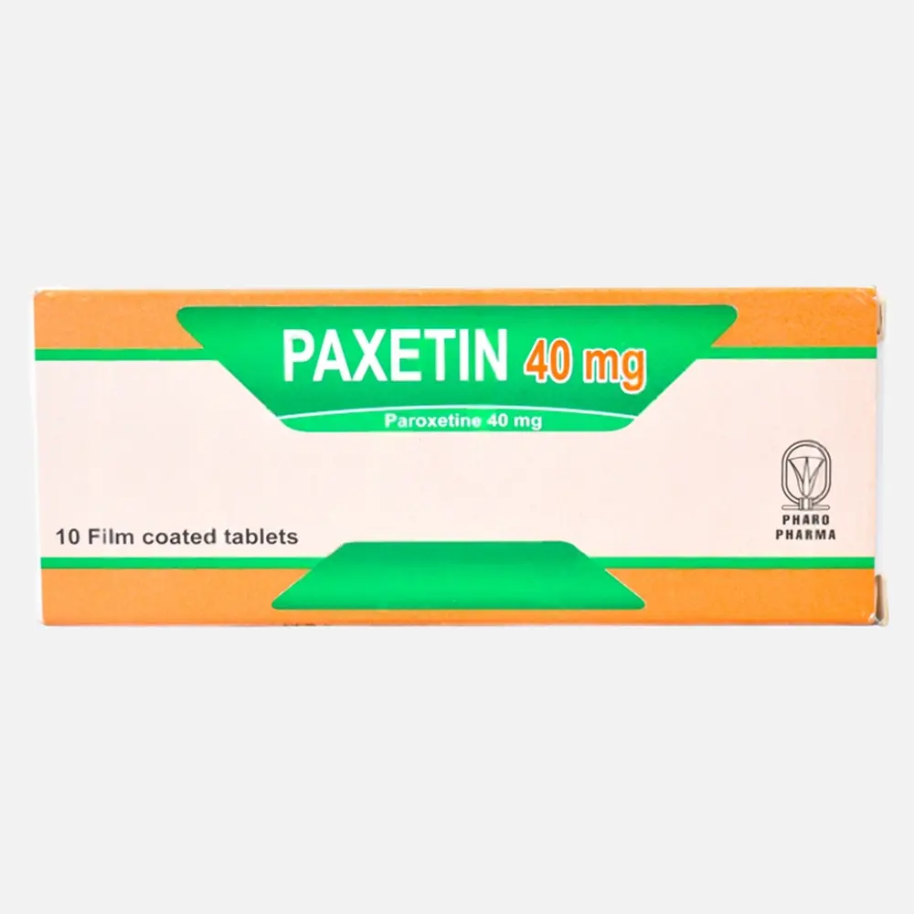 paxetin 40 mg 10 f.c.tabs 40 mg