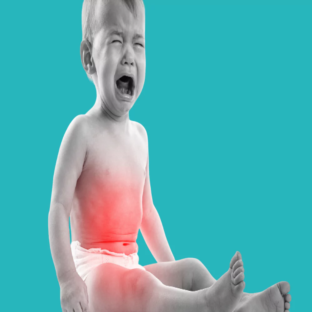اسباب مغص الرضع وطرق علاجه 