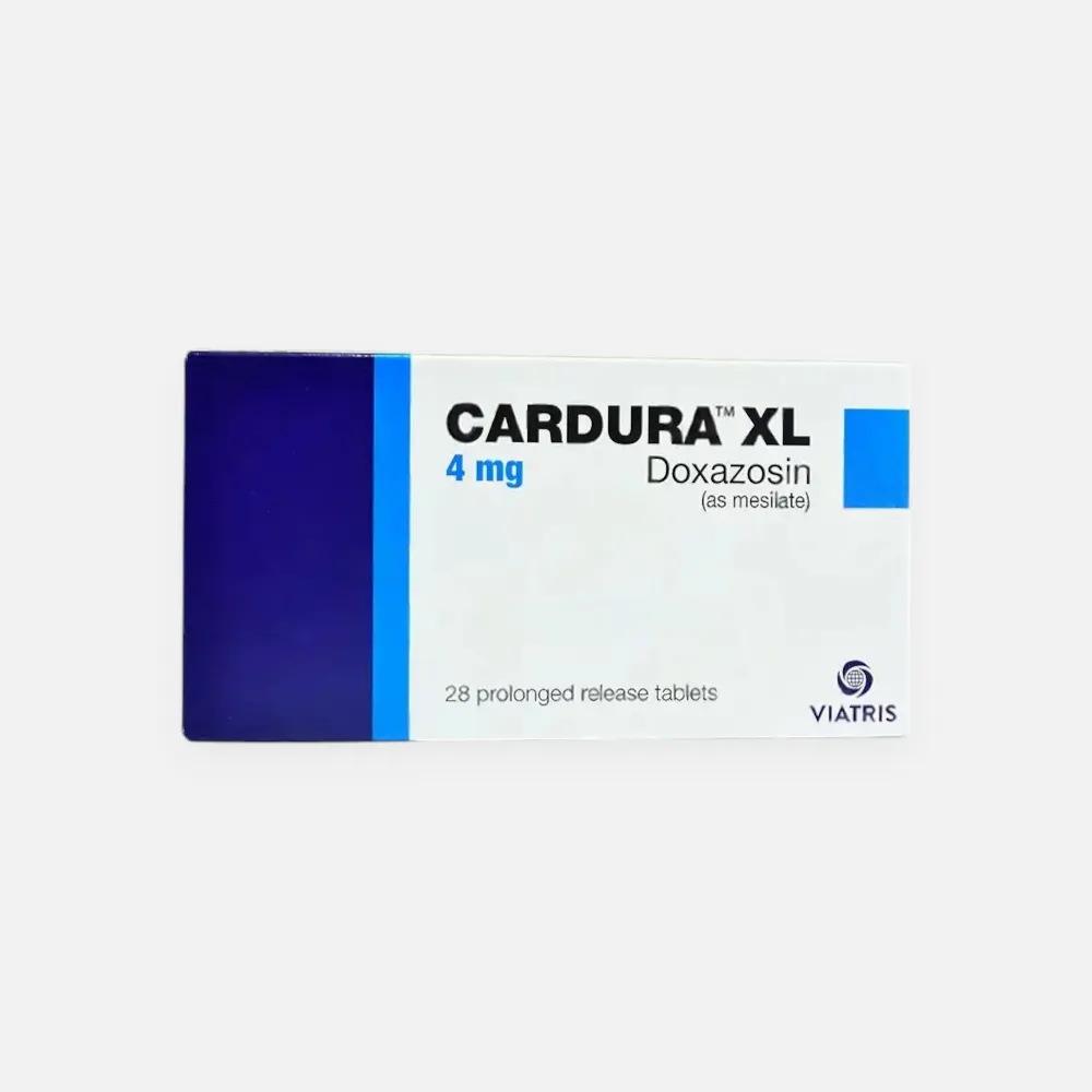 cardura xl 4mg 28 prolonged release tablets - rosheta uae 4 mg