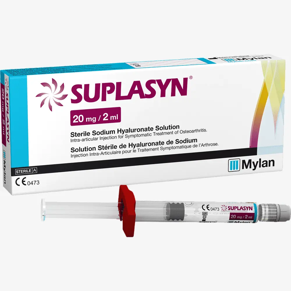 Suplasyn 20 mg 3 ampoules 20mg