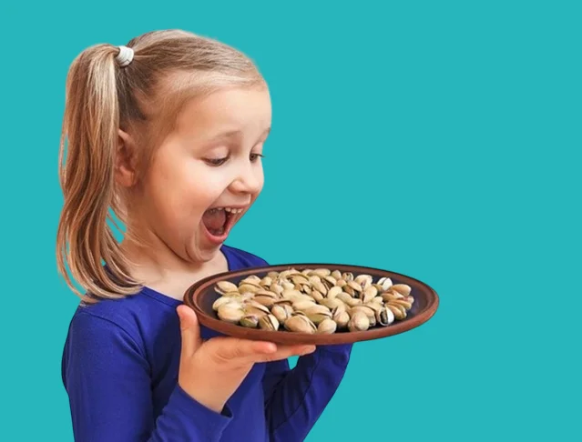 Give your child nuts to stimulate their appetite