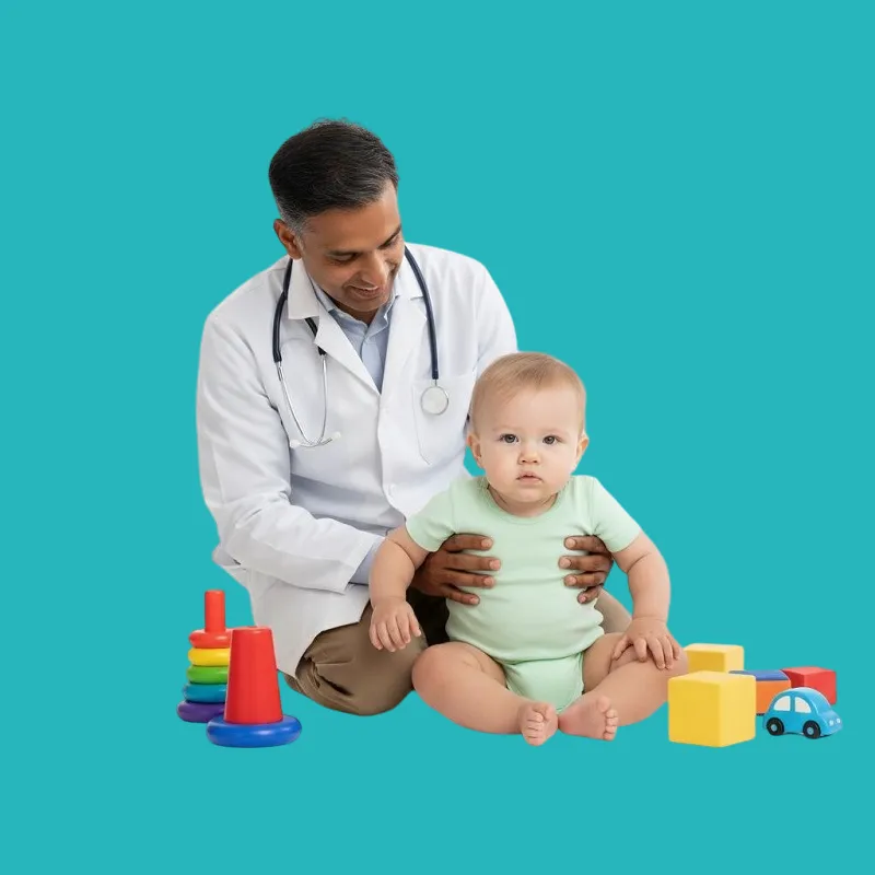 treatment and causes of delayed sitting in children