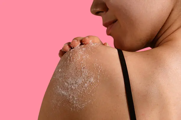 Exfoliate your body before showering