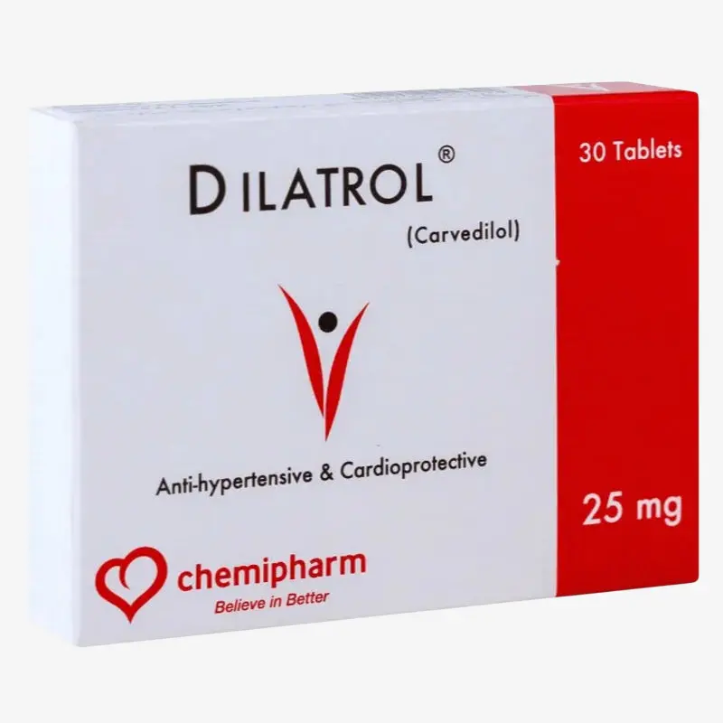 ديلاترول 25 مليجرام اقراص 25mg