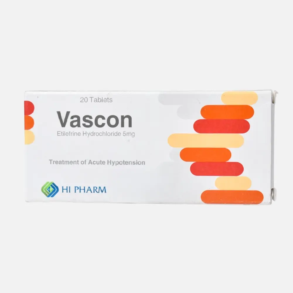 vascon 5 mg 20 tabs 5 mg