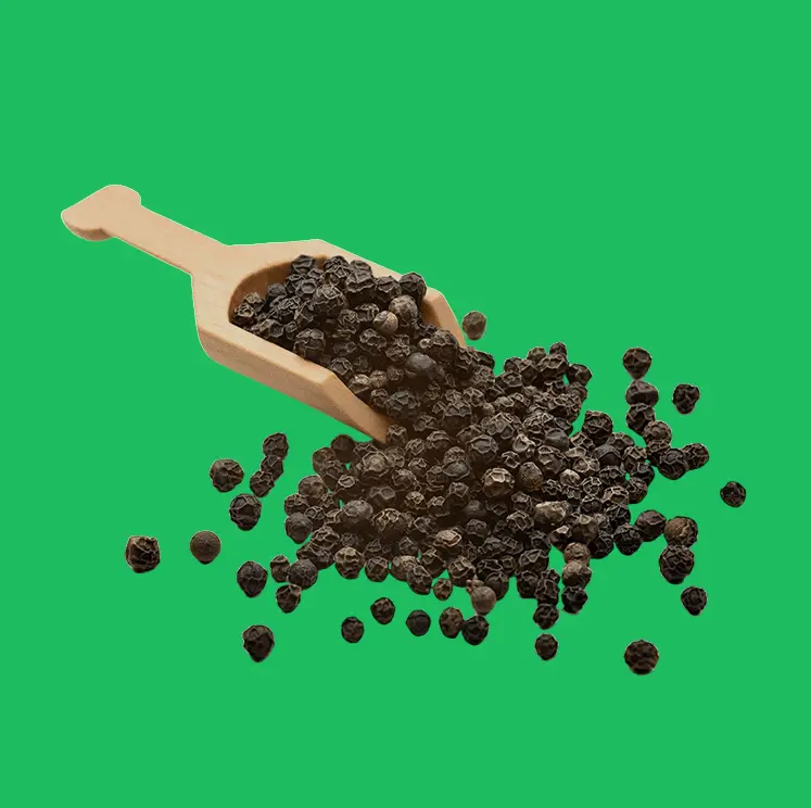 Piperine in black pepper