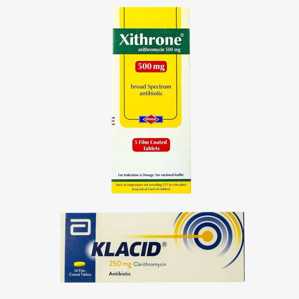 differences between klacid and xithrone and their uses 