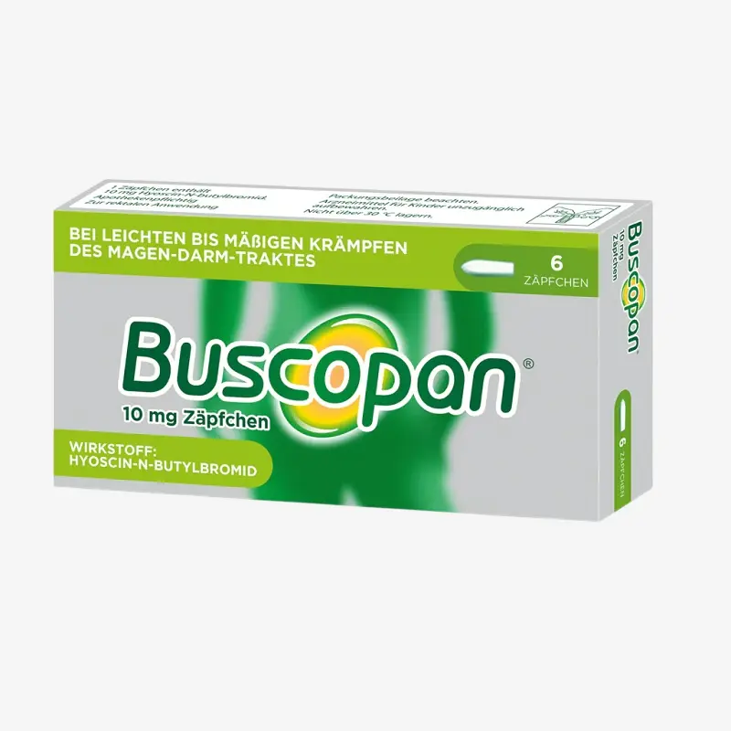 Buscopan 10 mg suppositories 10mg