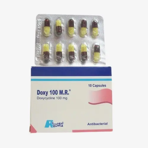 دوكسي ام ار 100 مليجرام كبسولات 100mg